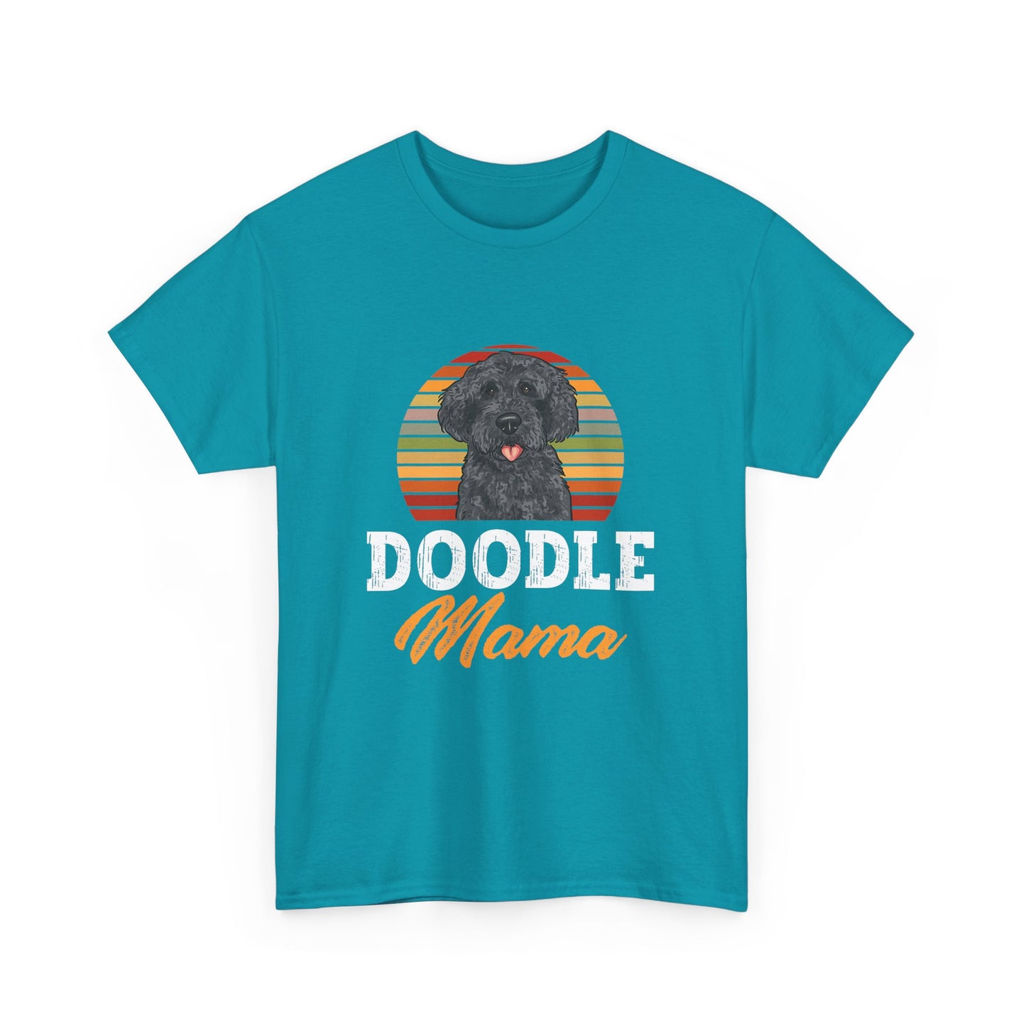 'Doodle Mama' Dog Mom Cotton T-Shirt