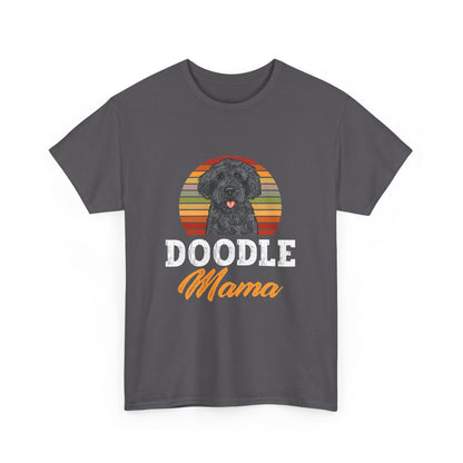 'Doodle Mama' Dog Mom Cotton T-Shirt