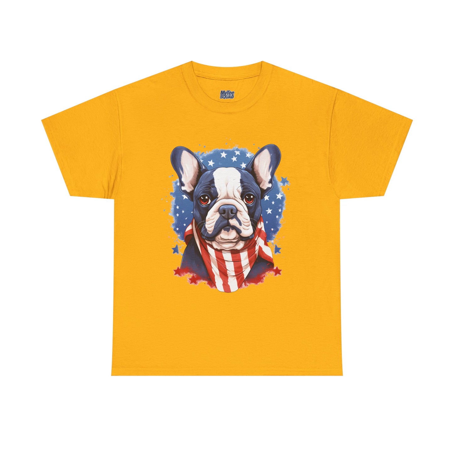 Patriotic French Bulldog Unisex T-Shirt | Dog Lover