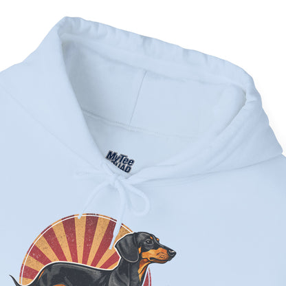 Dachshund Alpha Energy Hoodie – Mighty Pup, Cozy Fit