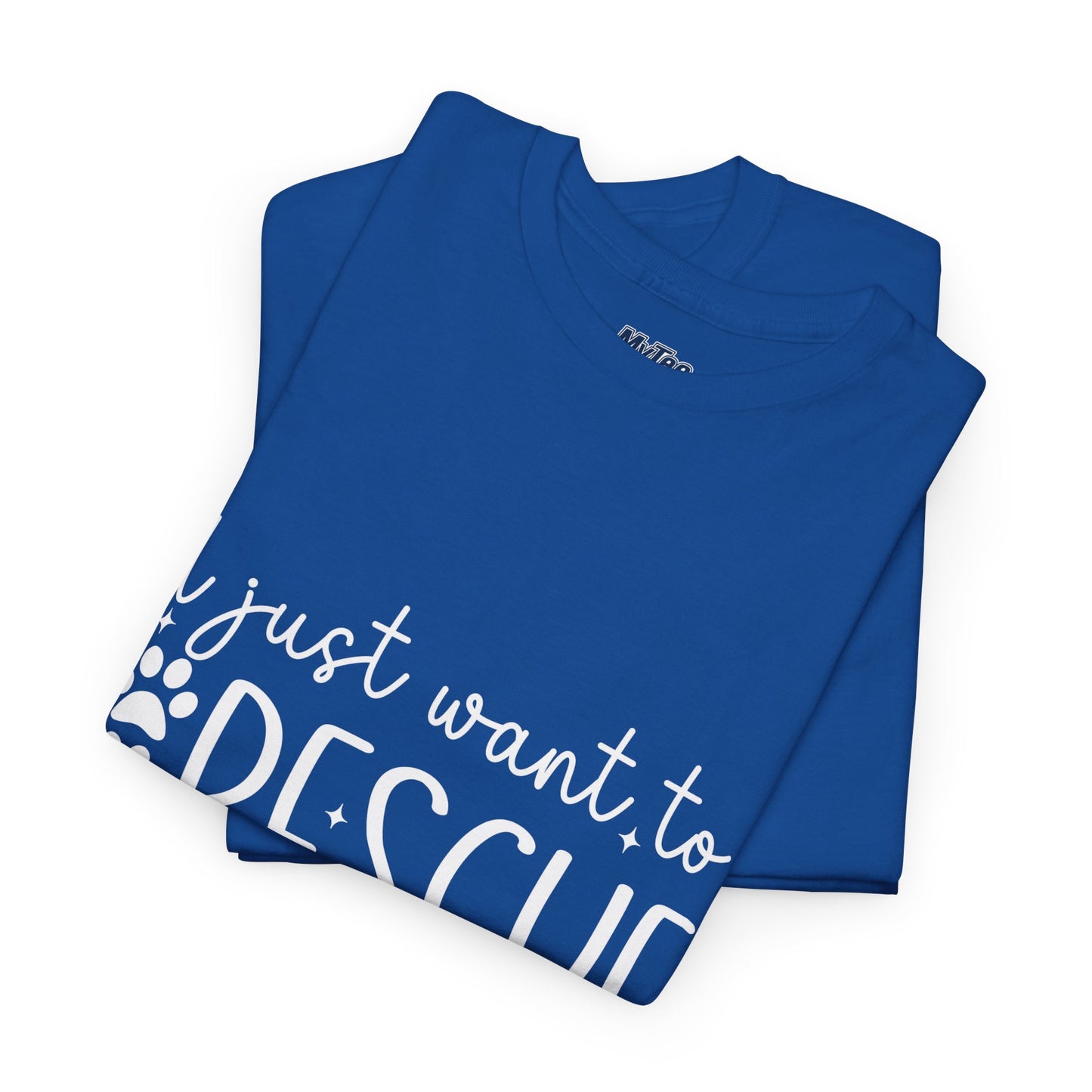 I Just Want To Rescue All The Doga Unisex T-Shirt – Soft Style, Big Heart