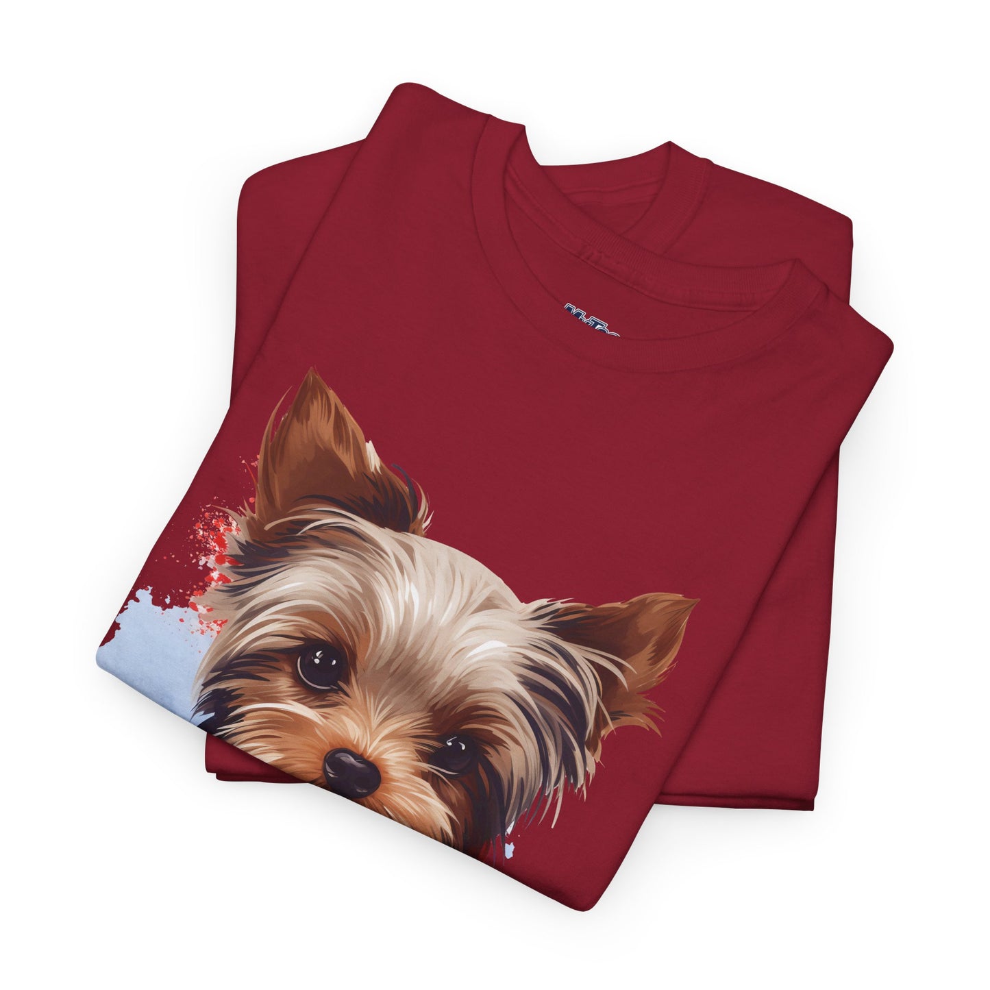 Patriotic Yorkshire Terrier Unisex T-Shirt