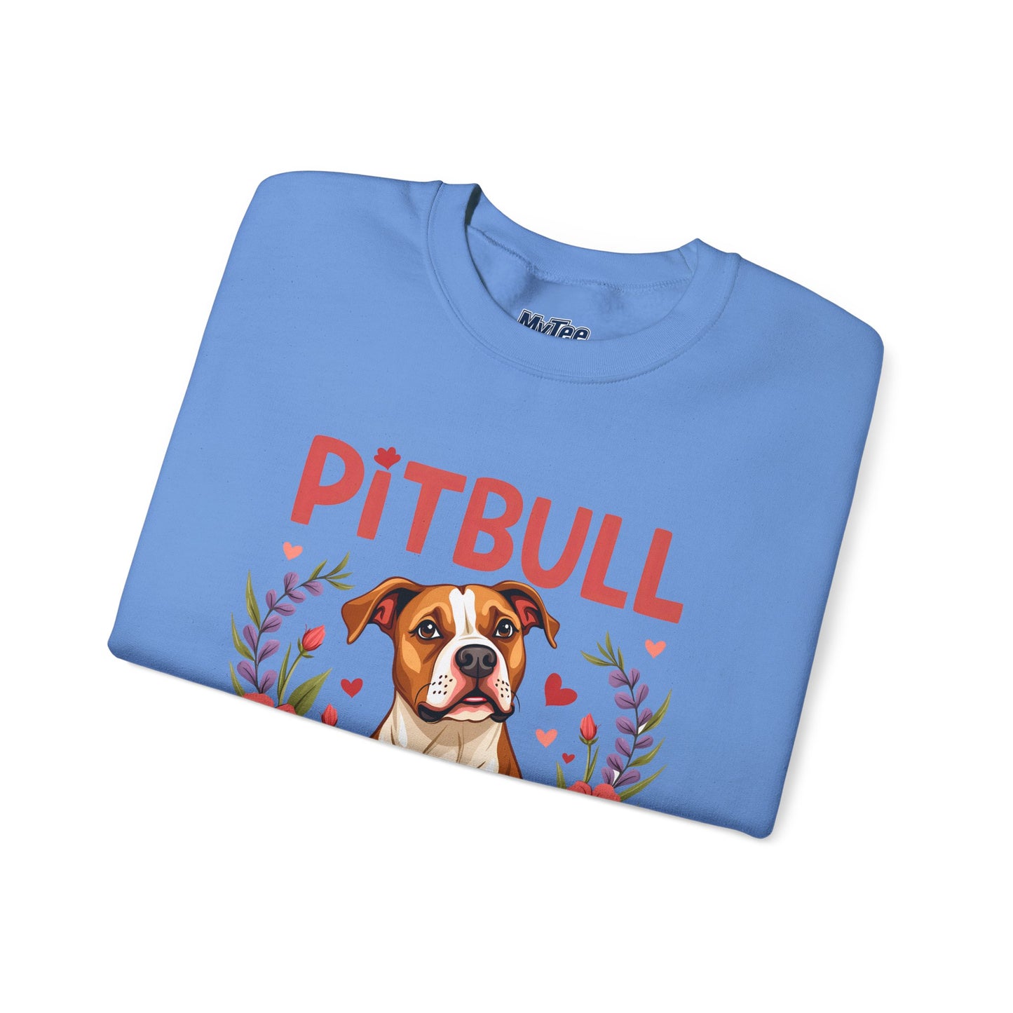 Pitbull Mama Life Sweatshirt – Comfy Wear for Pup Moms